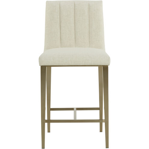 Wilbur 39.75 inch Geralt Linen Counter Stool